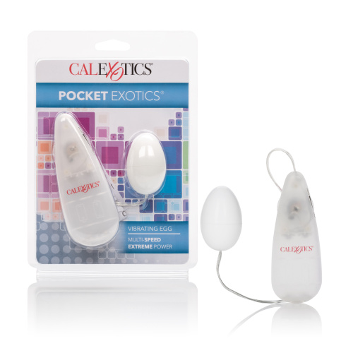 Pocket Exotics Vibrating Ivory Egg  4