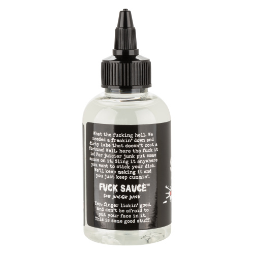 Fuck Sauce Water-Based Lubricant - 4 Oz  2
