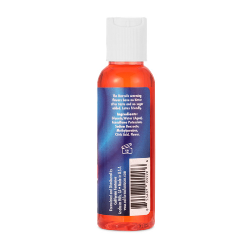 Razzels Warming Lubricant - Wild Watermelon - 2 Oz. Bottle  2