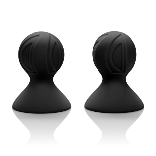 Nipple Play Silicone Pro Nipple Suckers - Black  5