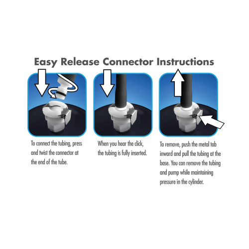 Performance  Pump Tubing and Connectors -  Accessories Kit - Black  2