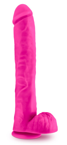 Au Naturel - Bold - Daddy - 14 Inch Dildo - Pink  2