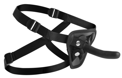 Pegged - Pegging Dildo With Harness - Black  5