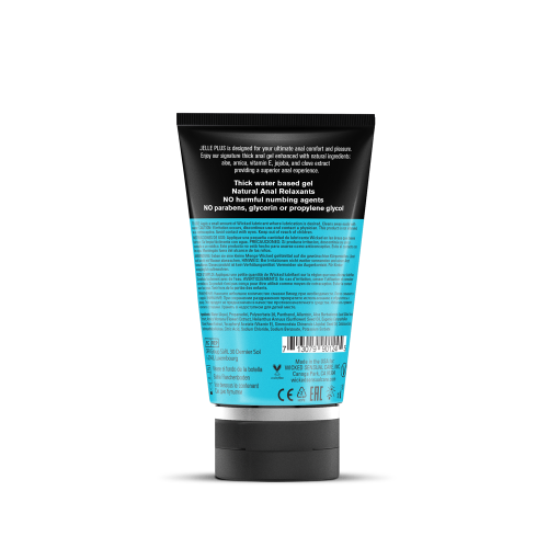 Aqua Jelle Plus - Anal Lubricant With Relaxants 4 Oz  2