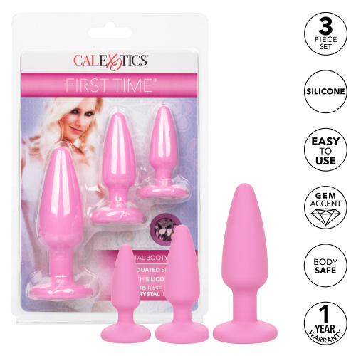 First Time Crystal Booty Kit - Pink  5