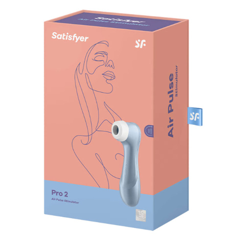 Satisfyer Pro 2 - Air Pulse Stimulator - Blue  4