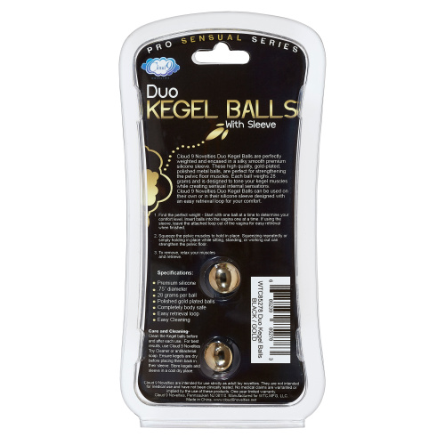 Duo Kegel Balls Black  2