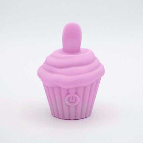 Cake Eater Clit Flicker Stimulator - Pink  5