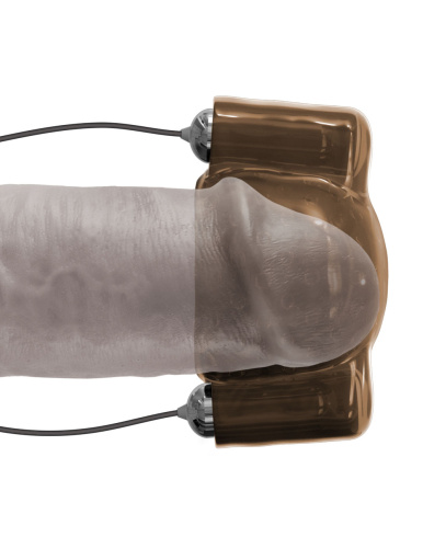 Classix Dual Vibrating Head Teaser - Black/smoke  3