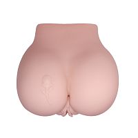 Crazy Bull the Realistic Skin-Like Texture Vagina and Anal Masturbator Vibration and Doubled Entrance