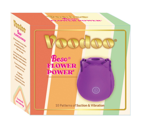 Voodoo Beso Flower Power - Purple  4