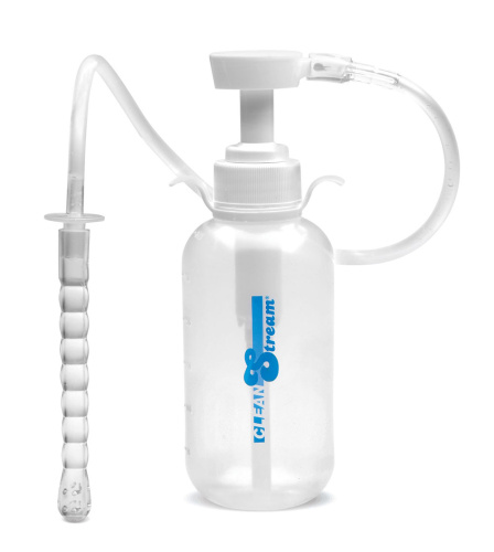 Pump Action Enema Bottle With Nozzle  2