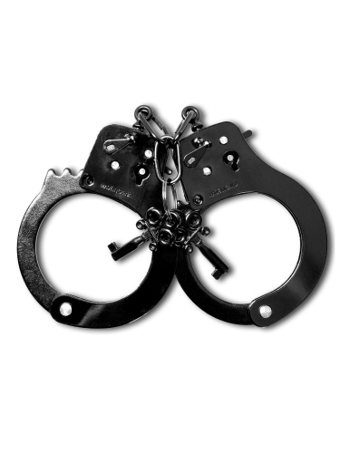 Fetish Fantasy Series Anodized Cuffs - Black  2