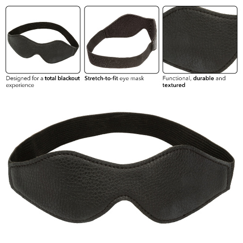 Nocturnal Collection Eye Mask - Black  5