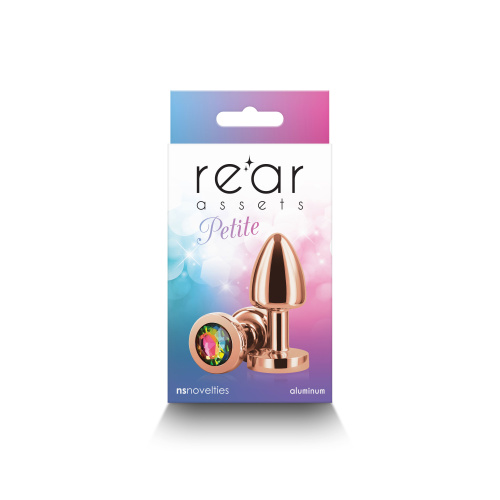 Rear Assets - Petite - Rose Gold/rainbow  2