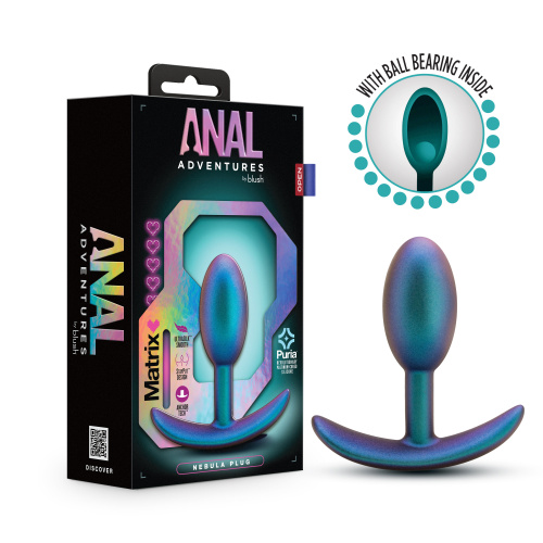 Anal Adventures Matrix - Nebula Plug - Lunar Blue  4