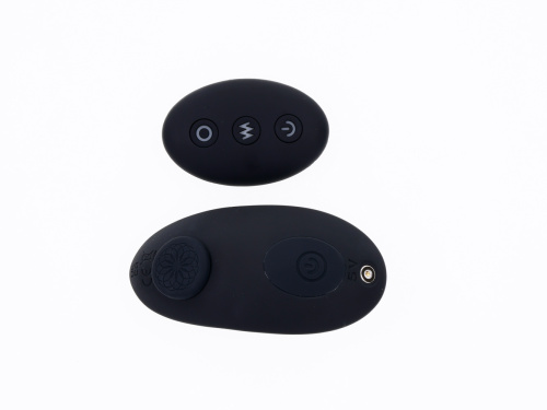 Hidden Pocket Strap on With Remote Control  Vibrator - Black  4