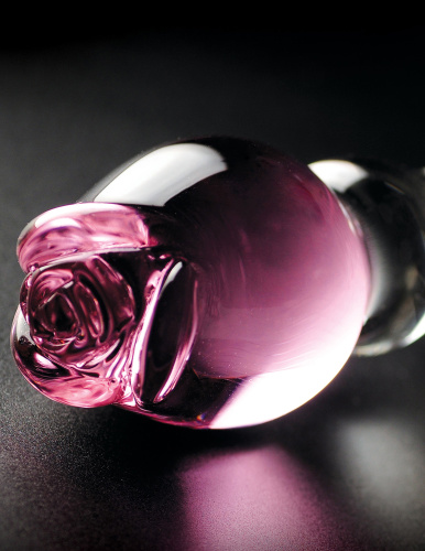 Icicles No. 12 - Clear / Pink  3