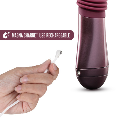 Temptasia - Trixie - Thrusting Dildo - Wine  2