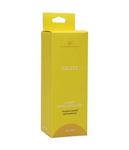 Intimate Enhancements Excite - C-Spot Stimulating Gel - 2 Oz. - Boxed  2