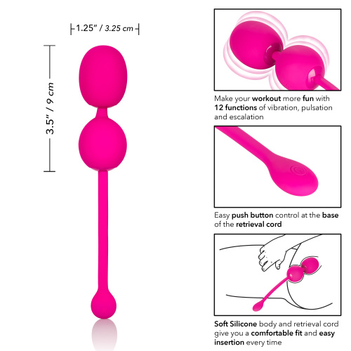 Rechargeable Dual Kegel - Pink  4