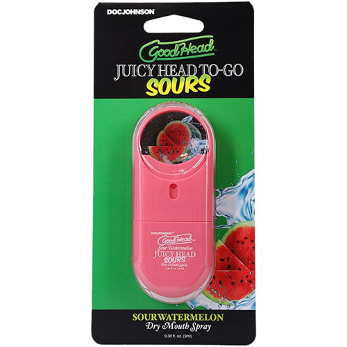Goodhead Juicyhead Dry Mouth Spray to Go - Sour Watermelon .30 Oz  2