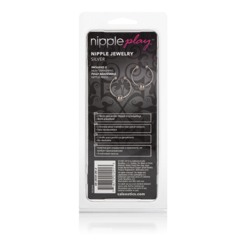 Nipple Play Nipple Jewelry - Silver  2