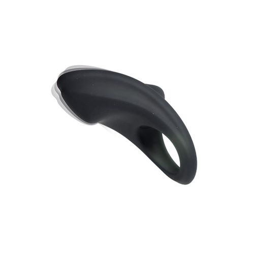 Overdrive Plus Rechargeable Cock Ring - Black  2