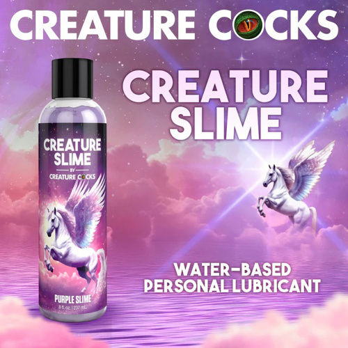 8oz Creature Slime Purple Slime Water-Based - Lubricant  5