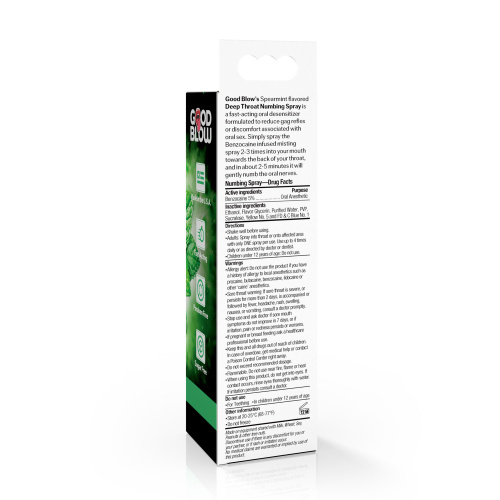 Deep Throat Spray 1oz - Spearmint  2