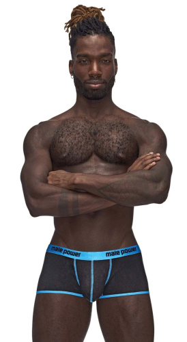 Casanova Uplift Mini Shorts - XL - Black/blue  2