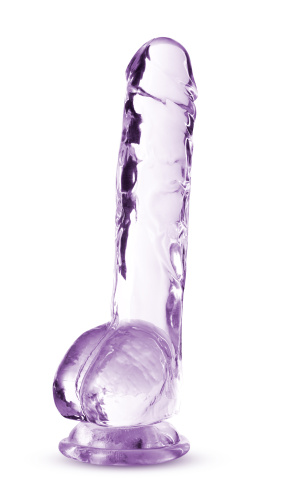 Naturally Yours - 8 Inch Crystalline Dildo - Amethyst  4