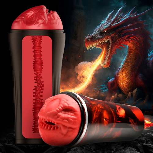 Dragon Snatch Dragon Stroker - Red  2