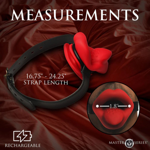 Vibrating Sissy Mouth Gag  3