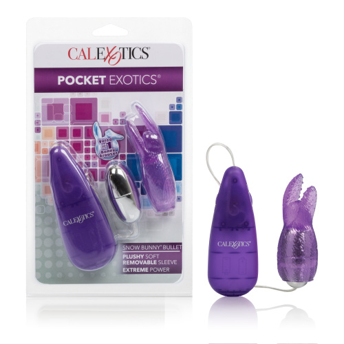 Pocket Exotics Snow Bunny Bullet - Purple  3