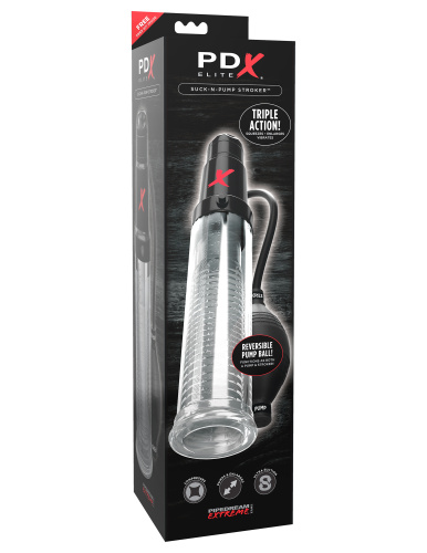 Pdx Elite Suck-N-Pump Stroker  3