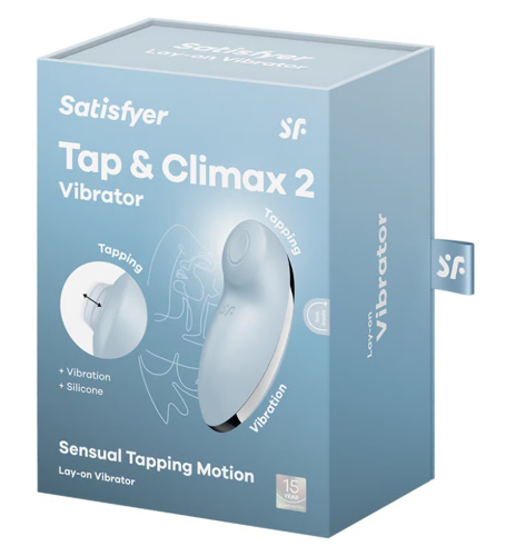 Tap and Climax 2 Vibrator - Blue  3