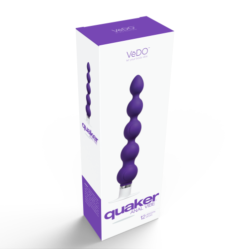 Quaker Anal Vibe - Into You Indigo  3