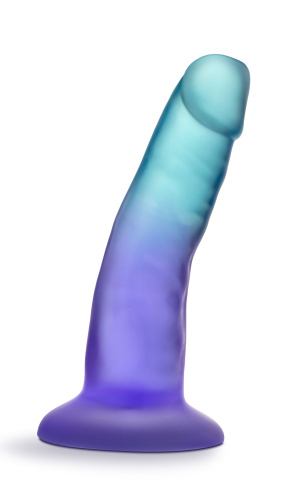 B Yours - Morning Dew - 5 Inch Dildo - Sapphire  3
