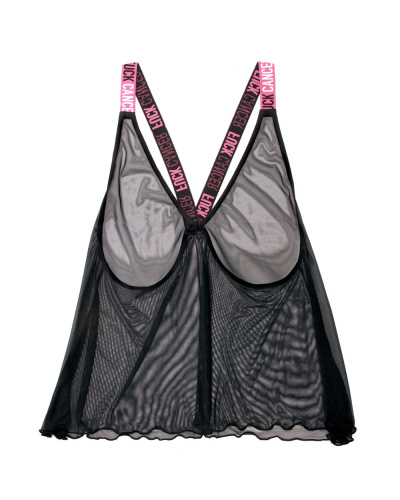 Fuck Cancer Tank Top - Black - S/m  5