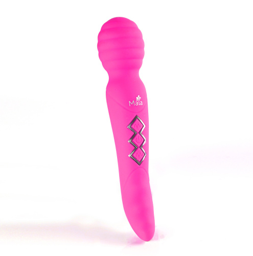 Zoe Twisty Dual Vibrating Pleasure Wand - Pink  5