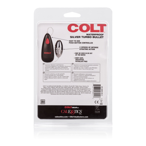 Colt Waterproof Silver Turbo Bullet  2