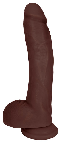Jock 10 Inch Dong With Balls - Chocolate  2