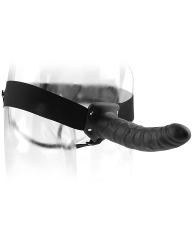 Fetish Fantasy Series 8 Inch Hollow Strap-on -  Black  2