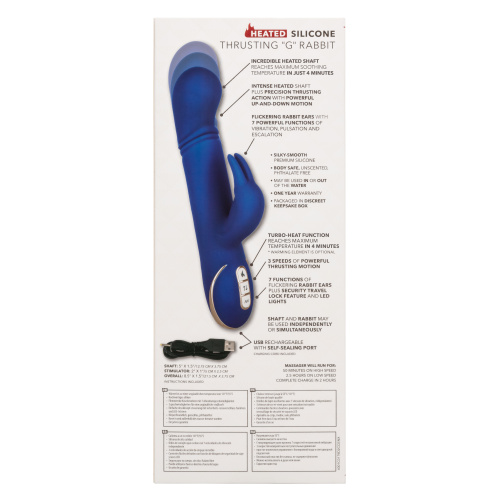 Jack Rabbit Signature Heated Silicone Thrusting G Rabbit  2