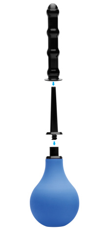 Premium One- Way Valve Anal Douche Set  4