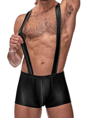 Cage Matte Cage Back Singlet - S/ M - Black  4