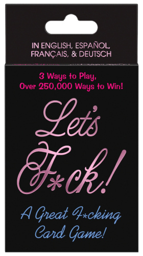 LET'S F*CK CARD GAME