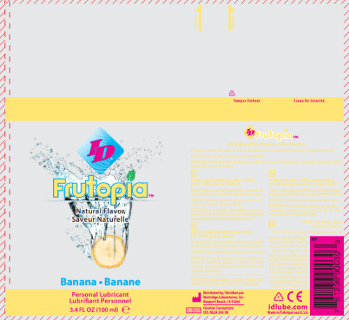 ID Frutopia Natural Flavor Banana 3.4 Oz  2