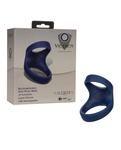 Viceroy Rechargeable Max Dual Ring - Blue  3